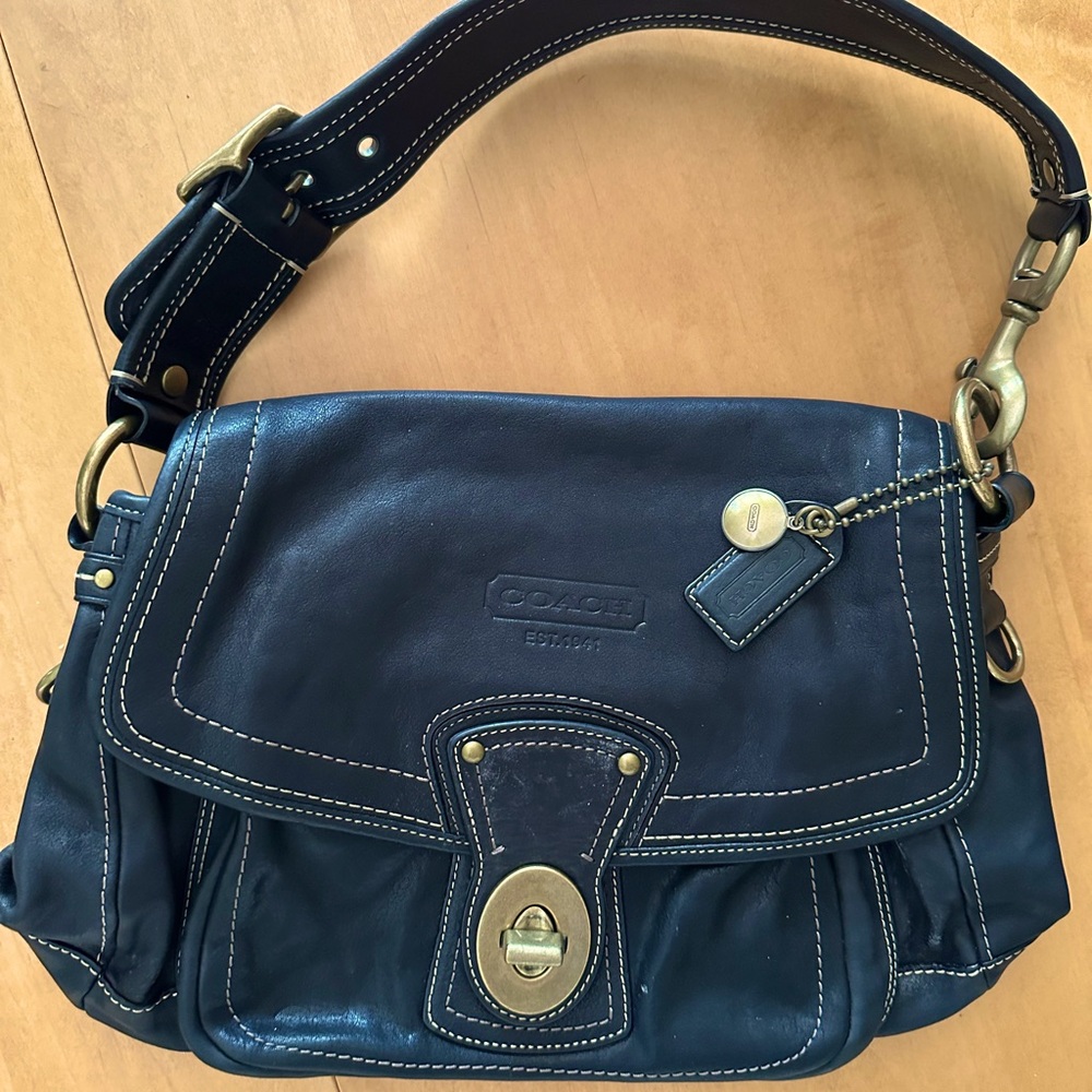 Coach Legacy Vachetta leather shoulder bag